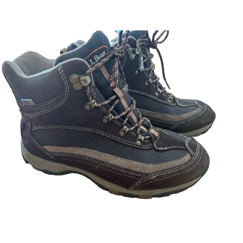 L.L.Bean TEK 2.5 Waterproof Hiking Boots Men's 9.5 Wide Brown Trail Shoes